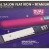 hot tools digital flat iron pink titanium 1 inch