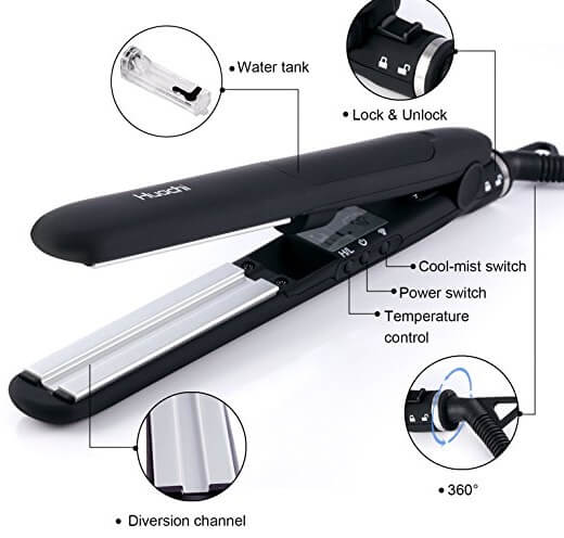 Huachi Steam Hair Straightener