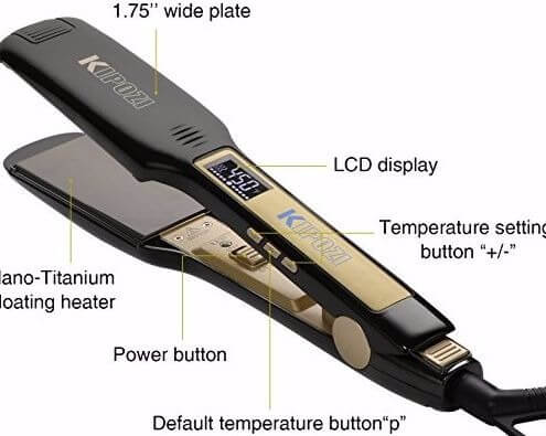 Kipozi Flat iron 1.75 inch