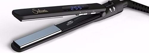 Salona Professional 1" Titanium Flat Iron Hair Straightener