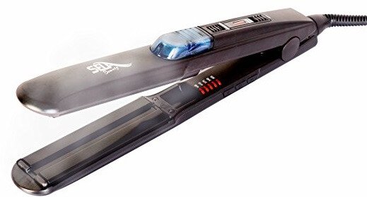 Sela Beauty Ultrasonic Steam Hair Straightener