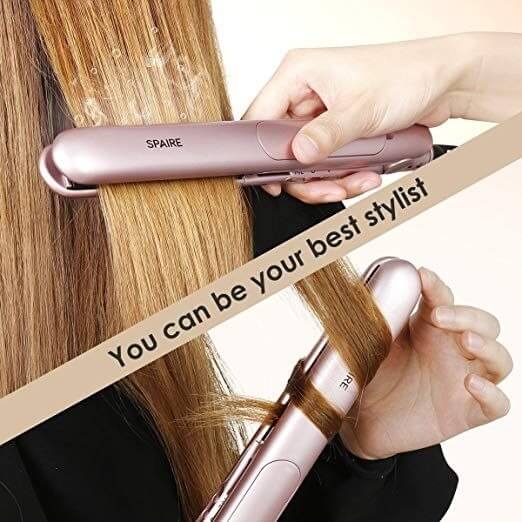 Spaire hair straightener