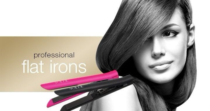 soleil cordless flat iron